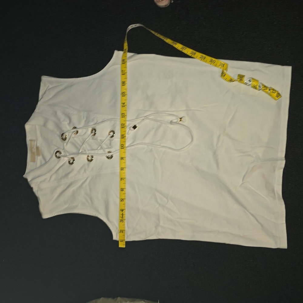 White Michael Kors tank top - Picture 6 of 6